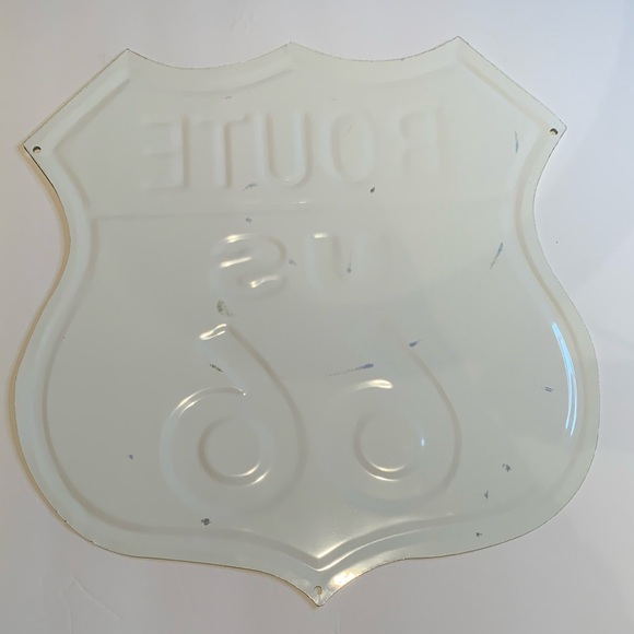 Rare Vintage Route 66 Metal Sign - Iconic Collectible Classic Memorabilia - Picture 6 of 6
